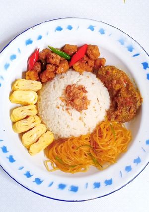 Foto resep Nasi uduk ricecooker