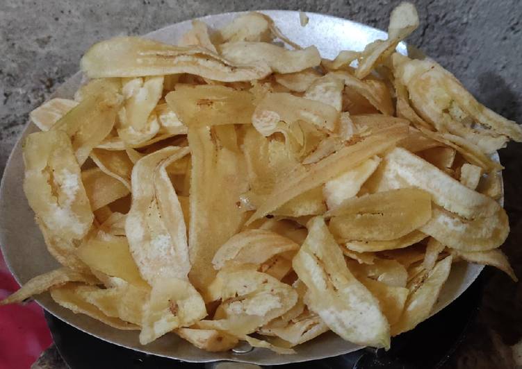 Keripik pisang gurih