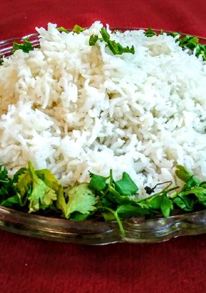 A picture of Coconut rice.