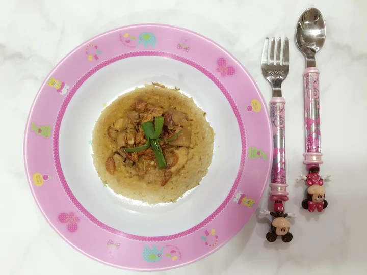 Cara Gampang Membuat Resep  Nasi Tim Ayam simple yang Bisa Manjain Lidah, Enak Banget