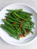 Tumis buncis bawang putih ala resto