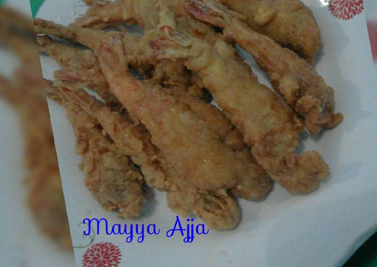 Bagaimana Menyiapkan UdanG goReng Tepung reNyah gurih, Sempurna