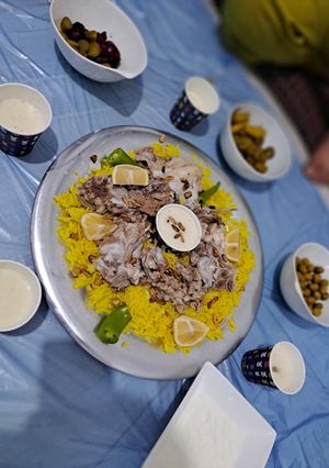 صورة لوصفة منسف 😋