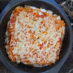 A picture of Veg lasagna.
