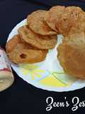 Sweet Potato and Wheat flour Pooris