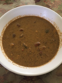 Una foto de Sopa de hongos
