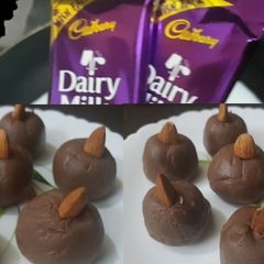 A picture of Chocolate Peda Recipe.