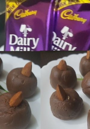 A picture of Chocolate Peda Recipe.