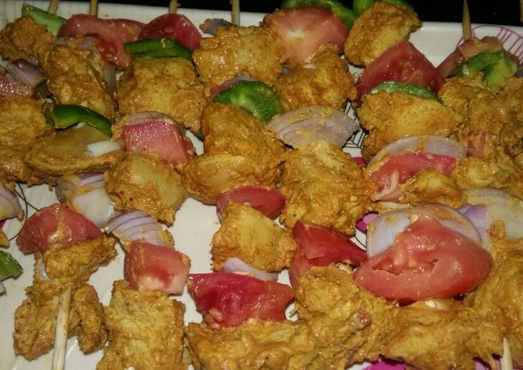 Recipe of Any-night-of-the-week Chicken tikka witout oven