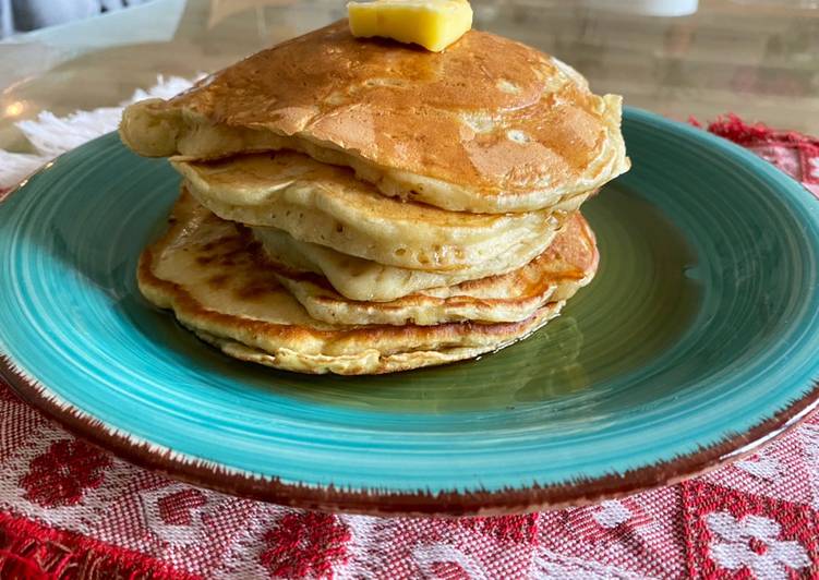 Recipe: Appetizing Fluffy pancakes 🥞 ricetta originale 🇺🇸
