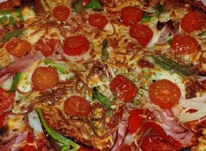 Foto principal de Pizza con base de pollo🇮🇹Keto/Sin Gluten/Low carb