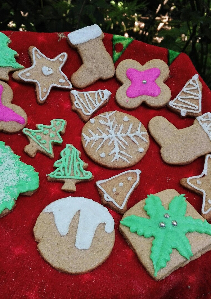 Una foto de Galletitas de jengibre navideñas 🎅🎄🎆