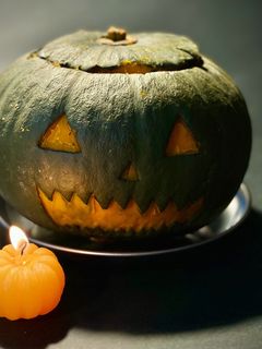 【萬聖節】咖哩南瓜盅🎃 的食譜成品照片