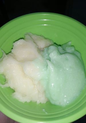 Foto resep Singkong Creamy Vla Pandan