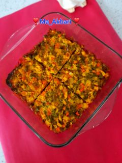 عکسی از دستور 🌱کوکوی لوبیا سبز در فر