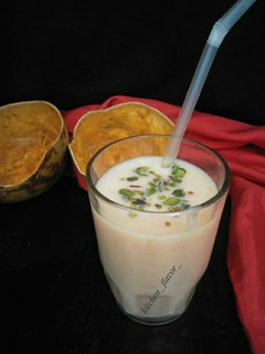 A picture of Wood apple (Bel) Shake.