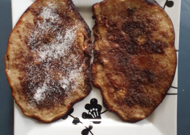 Recipe of Super Quick Homemade Banana Flaxseed Pancakes