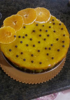 عکسی از دستور کیک پرتقالی با سس پرتقال 🍊