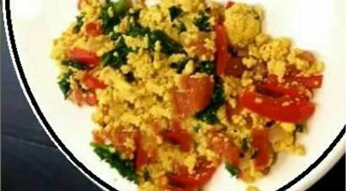 Mexican Style Scrambled Egg Recipe by Shikha Yashu Jethi Cookpad
