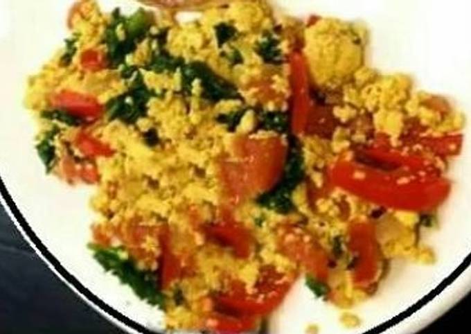Mexican Style Scrambled Egg