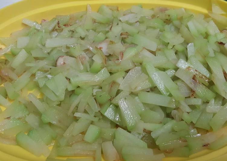 Resep Tumis labu siam oleh Nani D - Cookpad