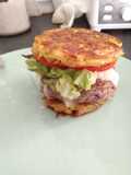 Rosti burger boeuf et fromage