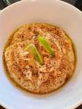 Hummus con garbanzos secos