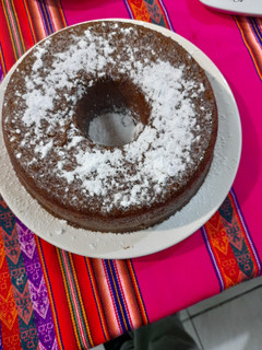 Una foto de Torta micro de chocolate