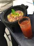 Aguachile de callo de hacha