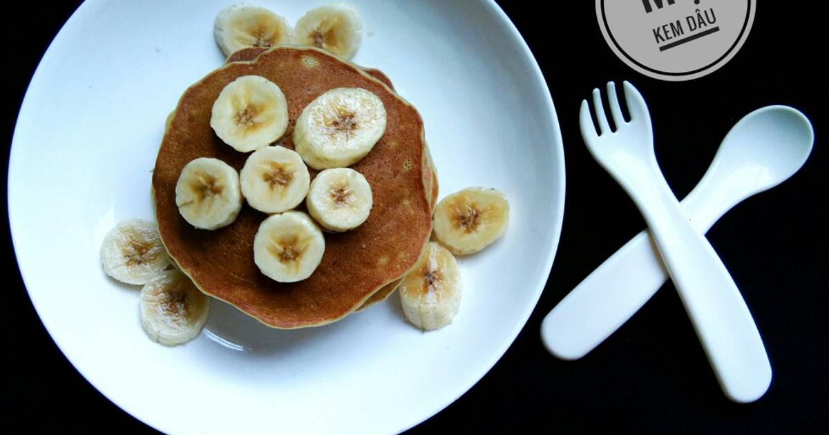 Cách thực hiện bánh pancake yến mạch