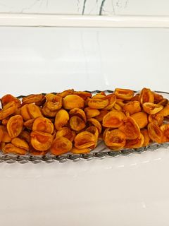 عکسی از دستور خشک کردن زرد آلو