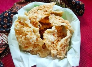 Foto resep (563) Kerupuk Gendar (dari Nasi)