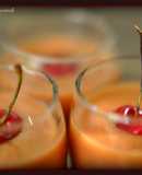 Chupitos de gazpacho gourmet