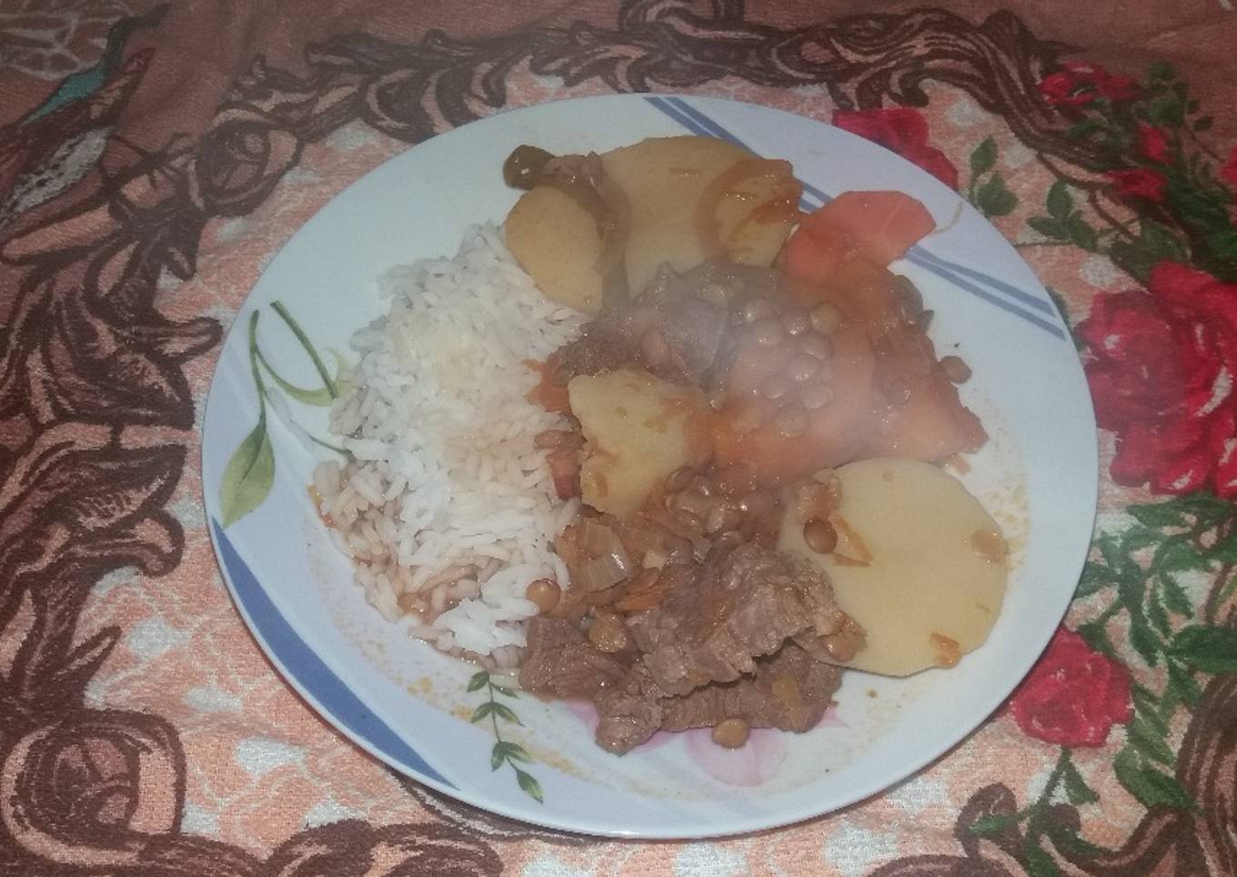 Estofado de carne a la Mario
