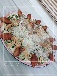 صورة لوصفة منسف