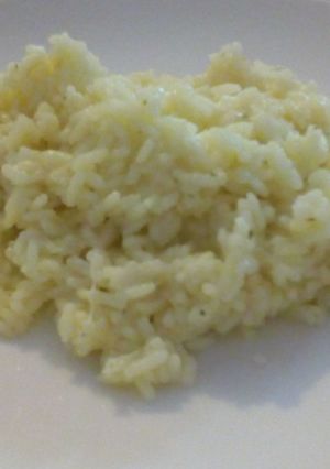 Una foto de Arroz con queso fresco