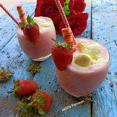 A picture of Strawberry Milkshake.