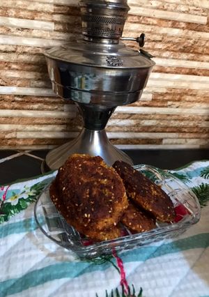 عکسی از دستور کتلت لوبیا سفید
