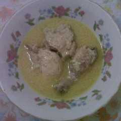 A picture of Kare ayam sederhana.