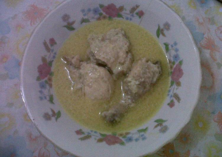 Kare ayam sederhana