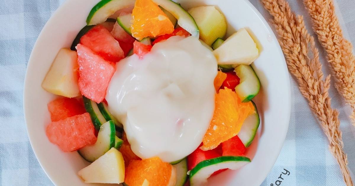 Resep Salad Buah Oleh Fine Simple Cooking Cookpad