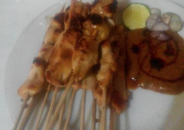 Sate ayam simple