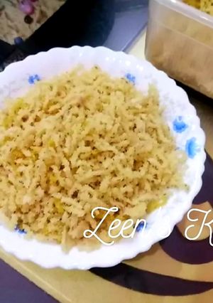 A picture of Homemade and Fried Rice Vadiyan.