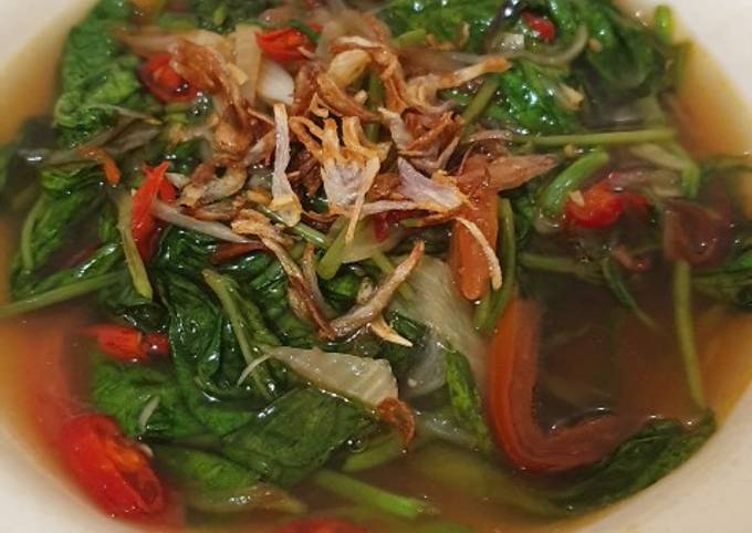 Resep Tumis kangkung enak, Enak Banget