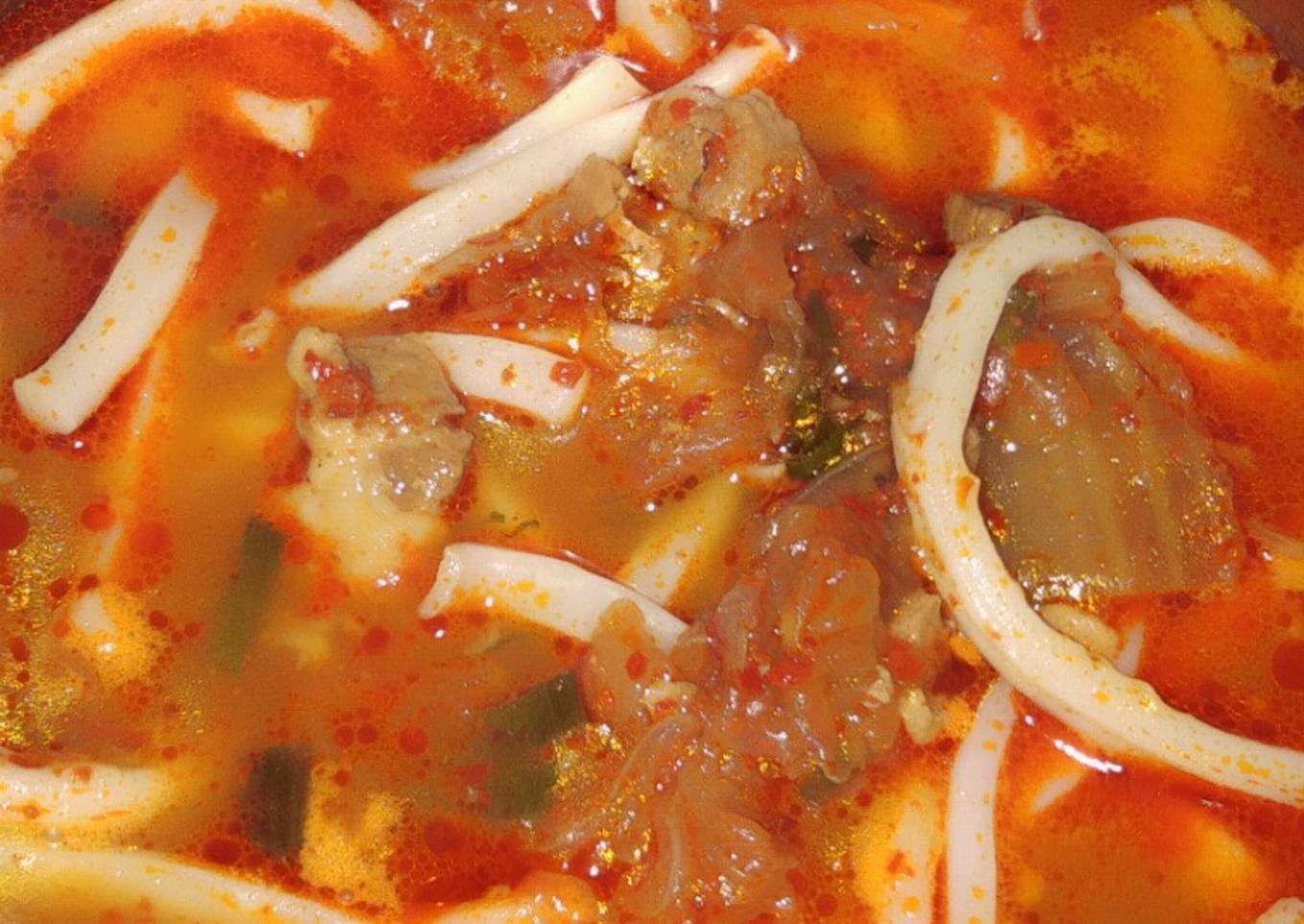 Sup Kimchi mie udon
