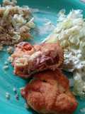 Rollitos de pollo.ॐ