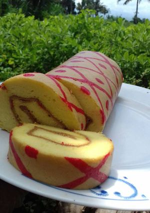 Foto resep Roll cake ekonomis