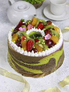 Foto resep Chiffon Cake Pandan Ketan Hitam
