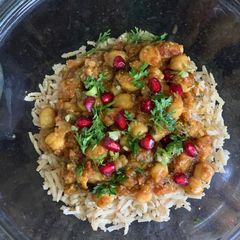 A picture of Amritsari Pindi Chole Biryani.