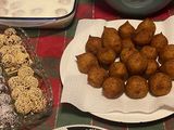 الكبة المقلية مع الكبة اللبنية وشوربة العدس